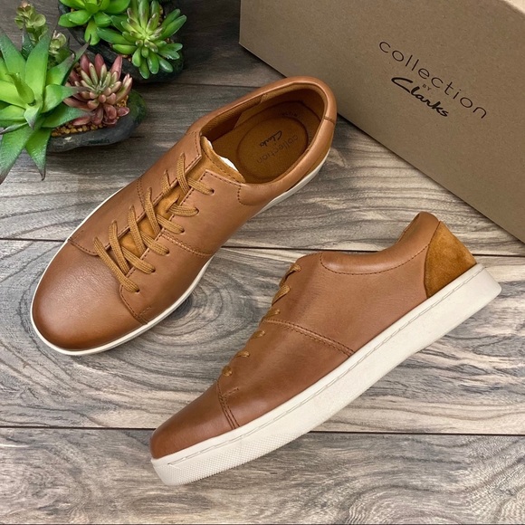 Clarks Other - NIB Clarks Kitna Vibe Casual Comfort Sneakers Tan